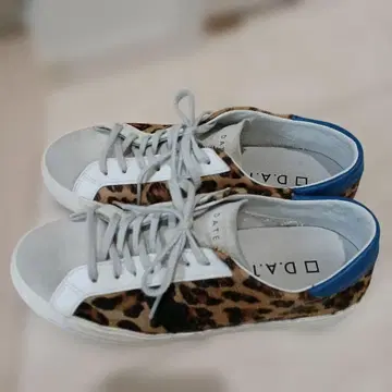 DATE 레오파드 무늬 스니커즈