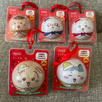 치이카와(먼작귀) 오너먼트 2024 코카콜라 미개봉 새상품