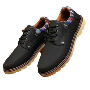 남성용 스니커즈 27cm 블랙 비즈니스 데크 신발 방수 미끄럼 방지