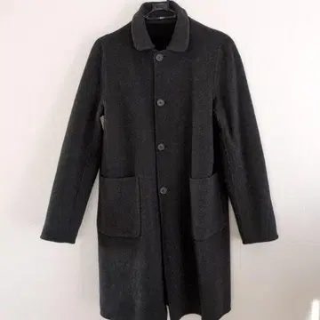 여성용 울 코트 리버서블 타입