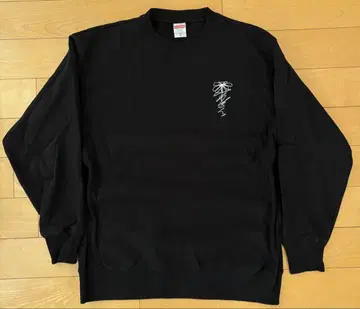 Hakubi 생화 자수 맨투맨 XL