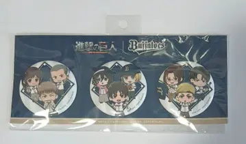 진격의 거인 캔뱃지 세트 퍼시픽 리그 버팔로즈