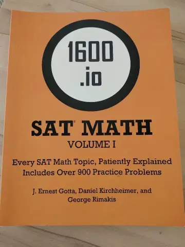 SAT MATH VOLUME I ORANGE BOOK