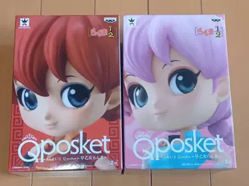 Qposket 란마 1/2 사오토메 란마 피규어 세트 A B 컬러