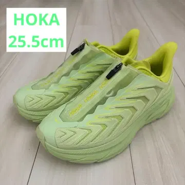 호카 라이트 그린 스니커즈