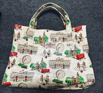 캐스키드슨 비닐 토트 도트 미니 파우치 포함