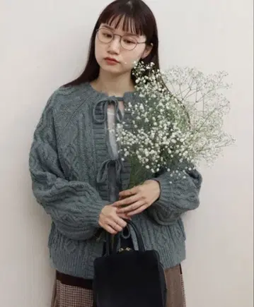 [새상품급] fig London 니트 가디건 아틀리에 드 사봉