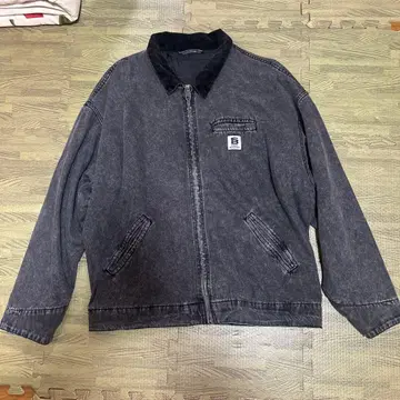 다크 그레이 데님 집업 자켓