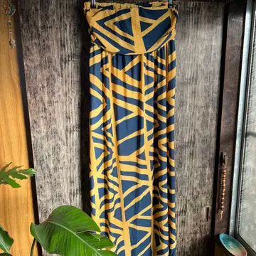 맥시 길이 원피스