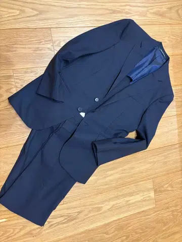 GREEN LABEL RELAXING 네이비 수트 42