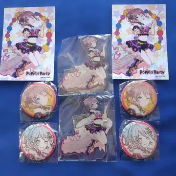 뱅드림, 야마부키 사야, 아크릴 스탠드 2, 캔 배지 2, 브로마이드 2