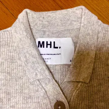 마가렛호웰 MHL 니트 가디건 옷깃 있음
