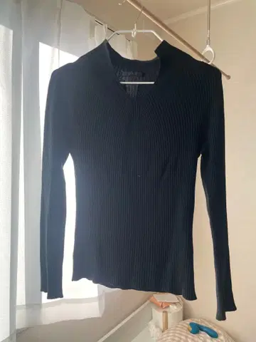 ANAYI 블랙 니트 38