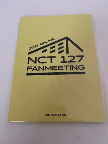 NCT 127 2021 온라인 팬미팅 엽서 세트 미개봉 새상품