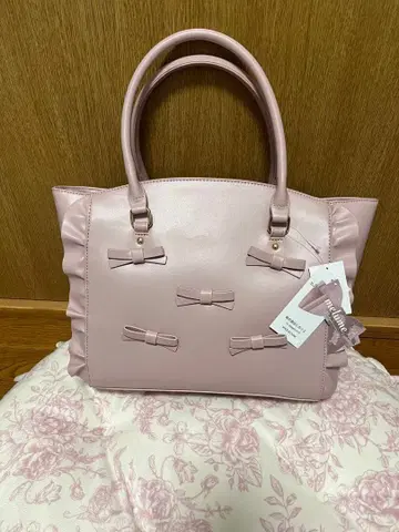 [ 새상품 ] 시마무라 x maki 콜라보 A4 토트백 ( 핑크 )