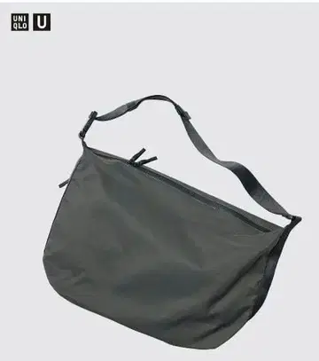 유니클로 U 메신저 숄더백 다크 그레이