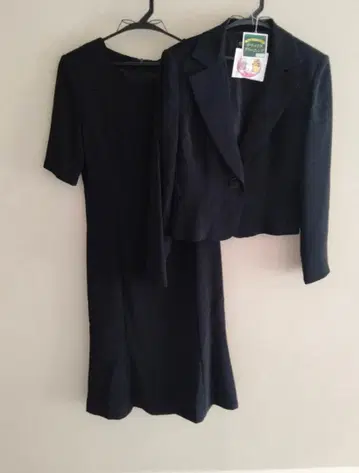 7호 25ansCLUB 수트 포멀 원피스 블랙 클리닝 완료