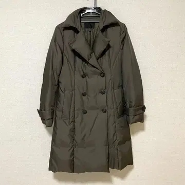 ICB 다운 코트 카키