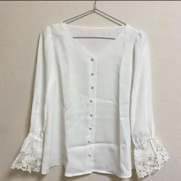 Apuweiser riche 블라우스 자수 셔츠