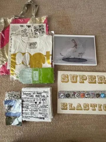 yuki 투어 팜플렛 외 굿즈