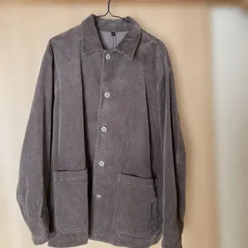 무인양품 나무 열매에서 만든 카포크 혼방 코듀로이 자켓 모카 브라운 M