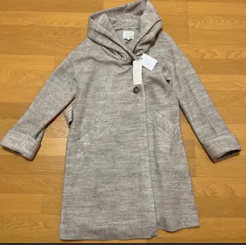 월드그로브 후드 부착 코트 M