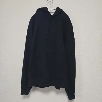 PUBLIC TOKYO 극 후드티 릴랙스 핏 블랙