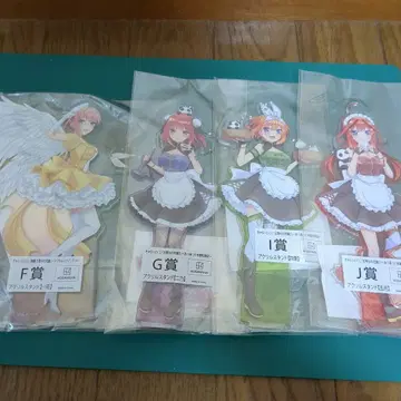 5등분의 신부 캐릭터 복권 아크릴 스탠드 세트