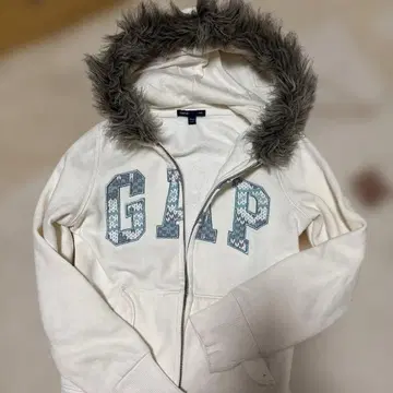 GAP 퍼 후드티 y2k