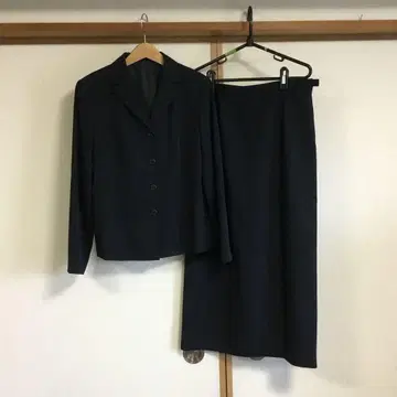 블랙 자켓과 롱 스커트 세트 13호