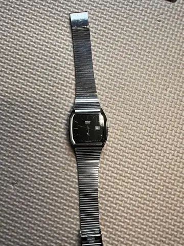 작동품 RADO 쿼츠 손목시계 블랙