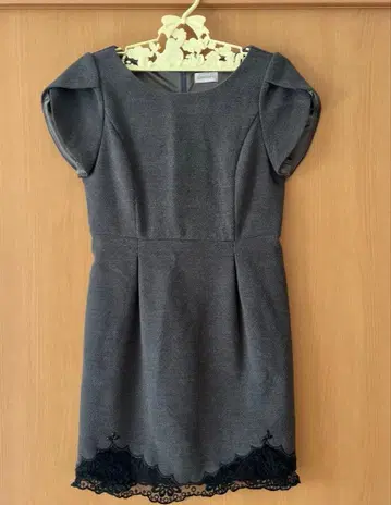 로디스포토 LODISPOTTO 가을/겨울 원단 레이스 원피스