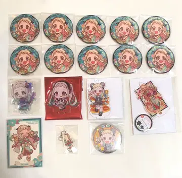 지박소년 하나코 군 야히로 네네 캔뱃지 아크릴 스탠드 뮤지엄 곰 카페