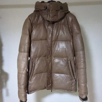 glamb 가죽 다운 자켓