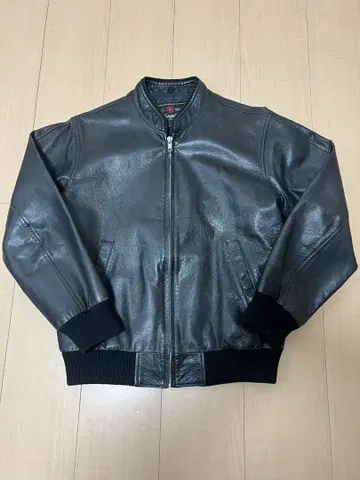 쇼와 양키 레더 봄버 자켓