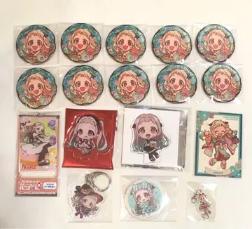 지박소년 하나코 군 캔뱃지 야히로 나나 뮤지엄 크레이프 복권 바쿠단야키