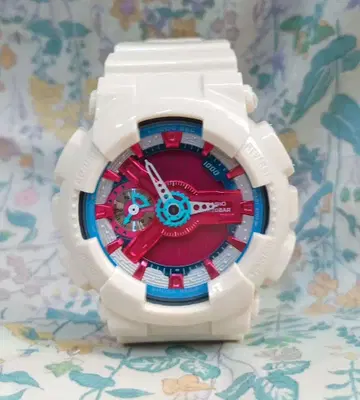 GMA-S110HC 옅은 핑크 커스텀 핑크 x 화이트 x 스카이블루