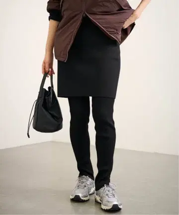 FRAMeWORK 프레임워크 RIB 팬츠 스커트 울 리브 레깅스