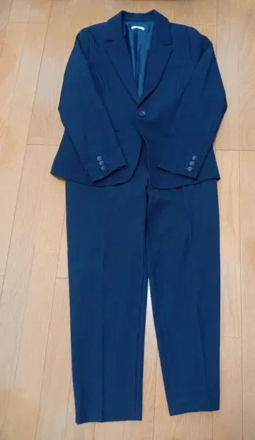 새상품급 블랙 GLACIER 자켓 팬츠 셋업 L 사이즈