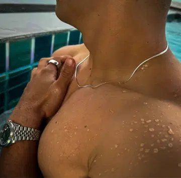 [ 미개봉 새상품 ] 디퍼런트 목걸이 실버 53cm 조지