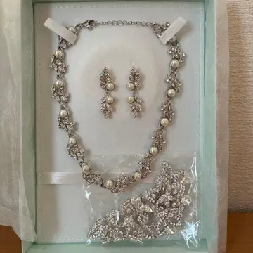 엘레강트한 펄 목걸이 세트