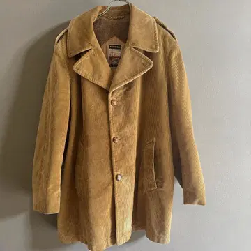 70's 42 XL mighty mac 런치 코트 코듀로이 보아