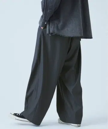 저널 스탠다드 와이드 팬츠 그레이 S 사이즈 [ 정가 13,200엔 ]