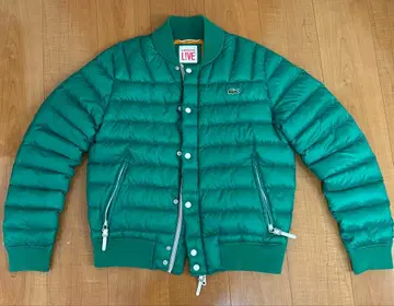 Lacoste 그린 다운 자켓 M