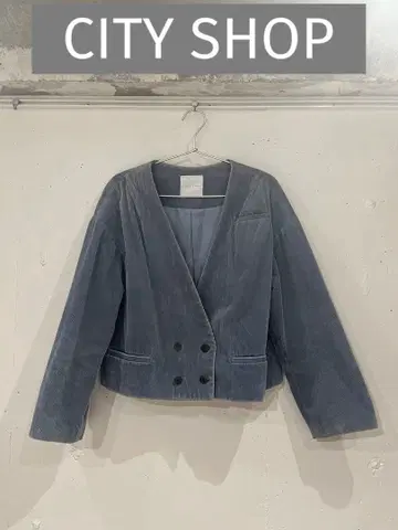 [ CITY SHOP ] 코듀로이 숏 기장 자켓