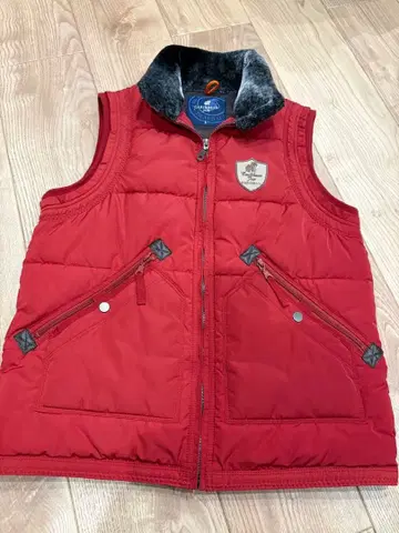 Caribbean Joe 레드 베스트 L 사이즈