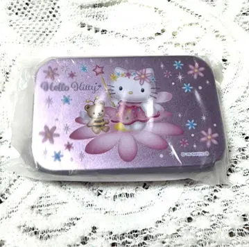 산리오 헬로키티 캔 케이스 플라워 페어리