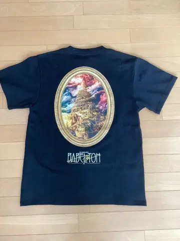 미세스 Mrs.GREEN APPLE 바벨탑 T셔츠 L 사이즈