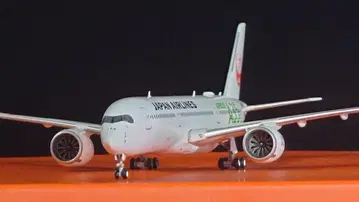 JC Wings JAL A350-900 3호기 1:400 다이캐스트