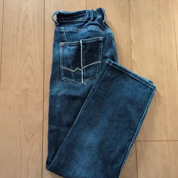 다크 블루 스트레이트 데님